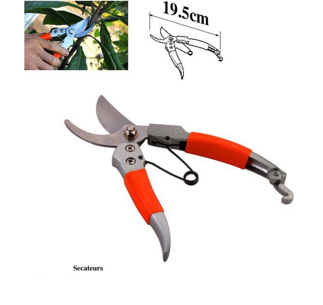 花园手工工具花印刷花园工具修剪剪刀10个花园艺工具详情图5