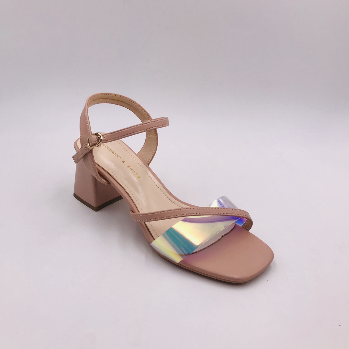 Women's fashion one-button sandals