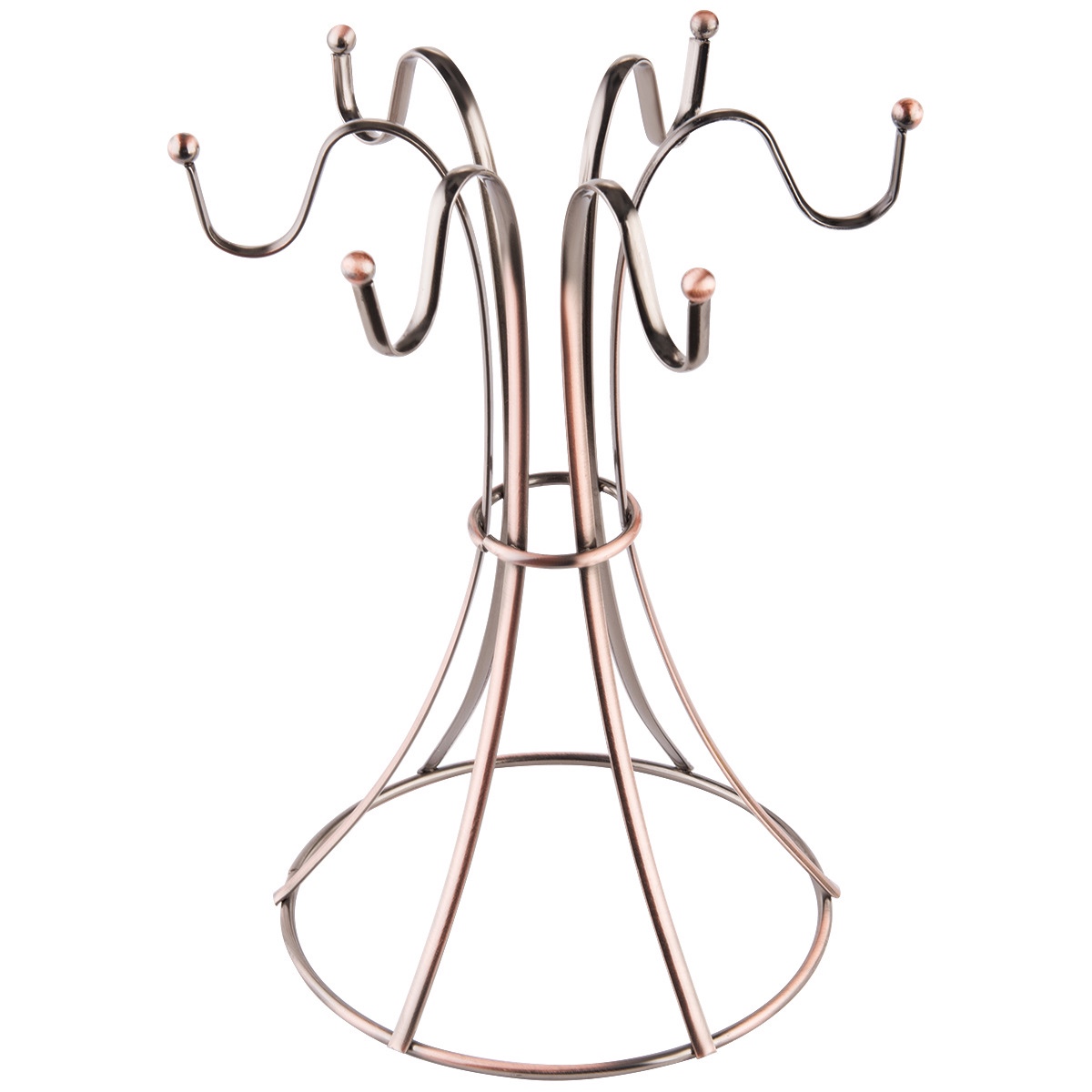 Explosive Detachable Cup Holder Coffee Six-Head Hanging Stainless Steel Coffee Mug Holder Mug Holder details Picture