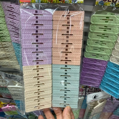 Plastic tongs drying quilt windproof clip clothespin underwear sock strap storage quilt clothes drying clip 9909 thumbnail