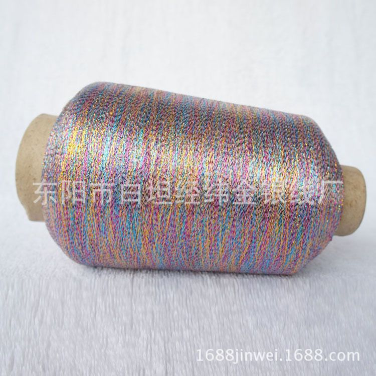 经纬金银线 金叶缘牌  厂家直销  MH-224三彩纱详情图2