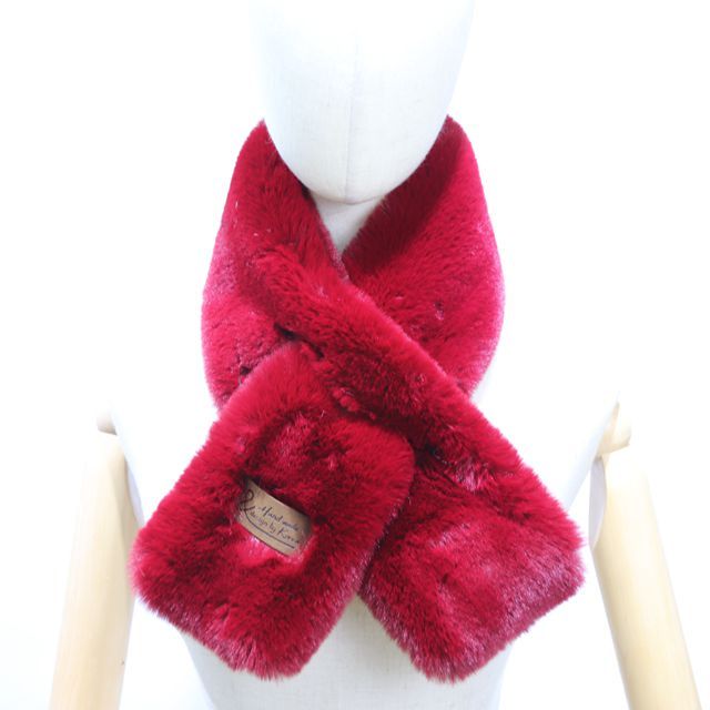 2020 autumn/winter new scarf, Rex rabbit hair scarf thumbnail