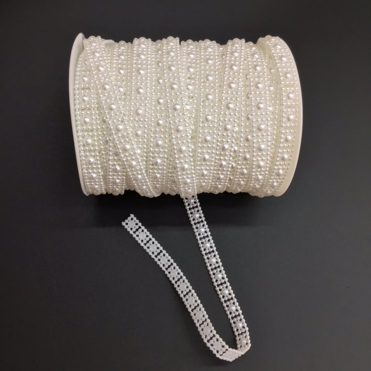 10mmABS Fangmi Flag connecting beads, DIY headwear, wedding dress, skirt, clothing accessories, handicrafts and accessories wholesale details Picture