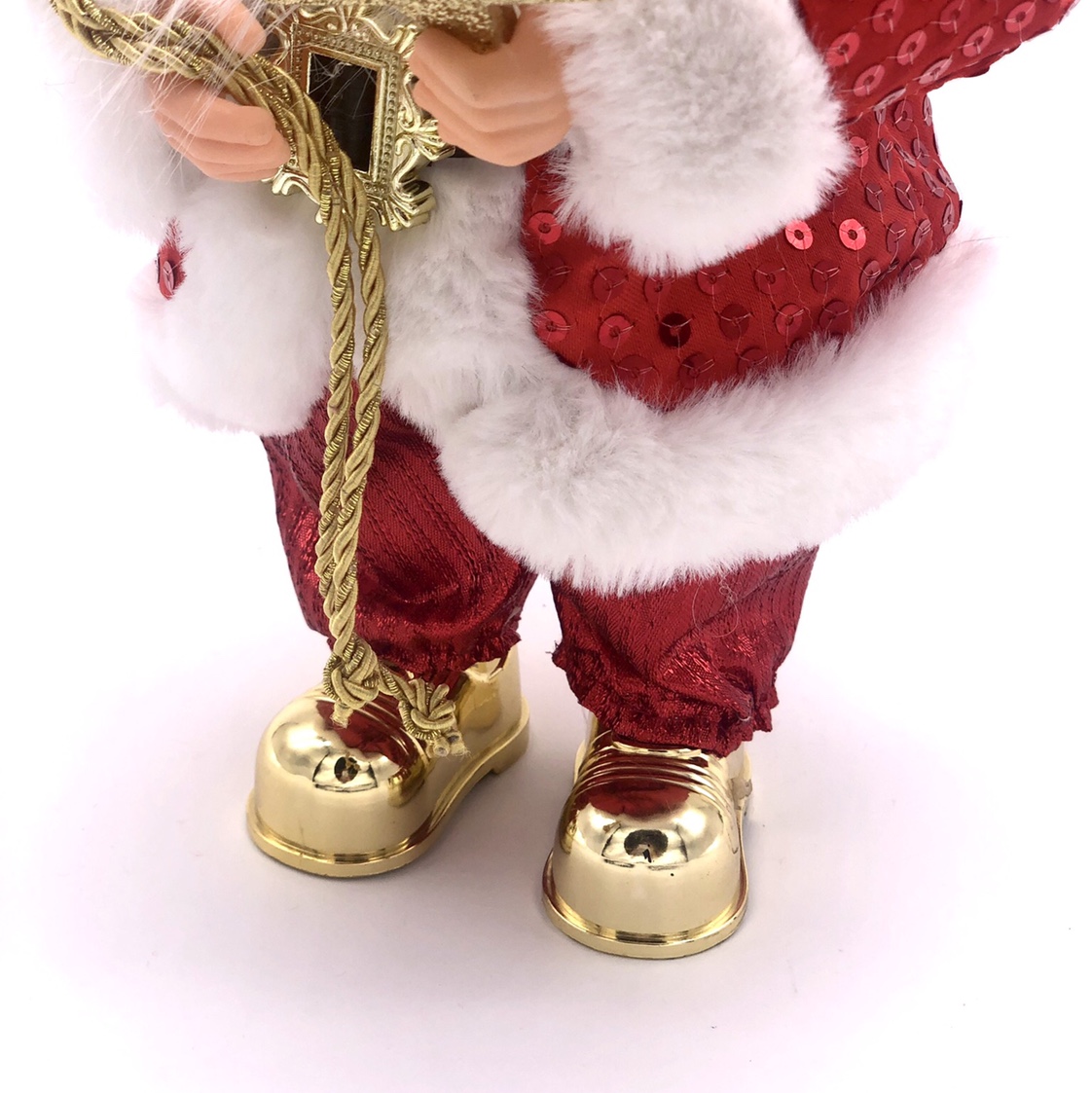 Factory direct sales of electric sequined Santa Claus, 30 centimeters Application Scenario