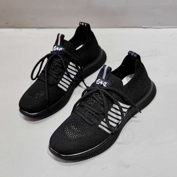 Women's woven mesh breathable sports shoes