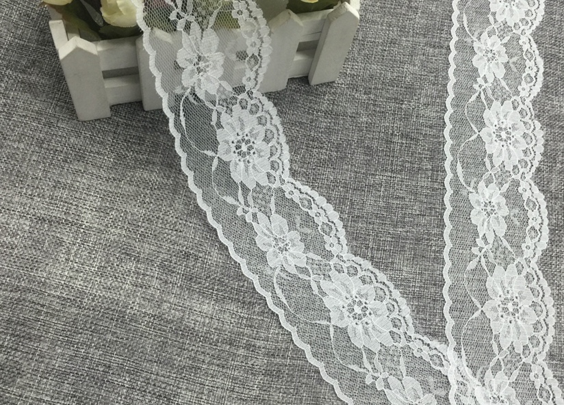 730 Embroidered lace fabric clothing accessories details Picture