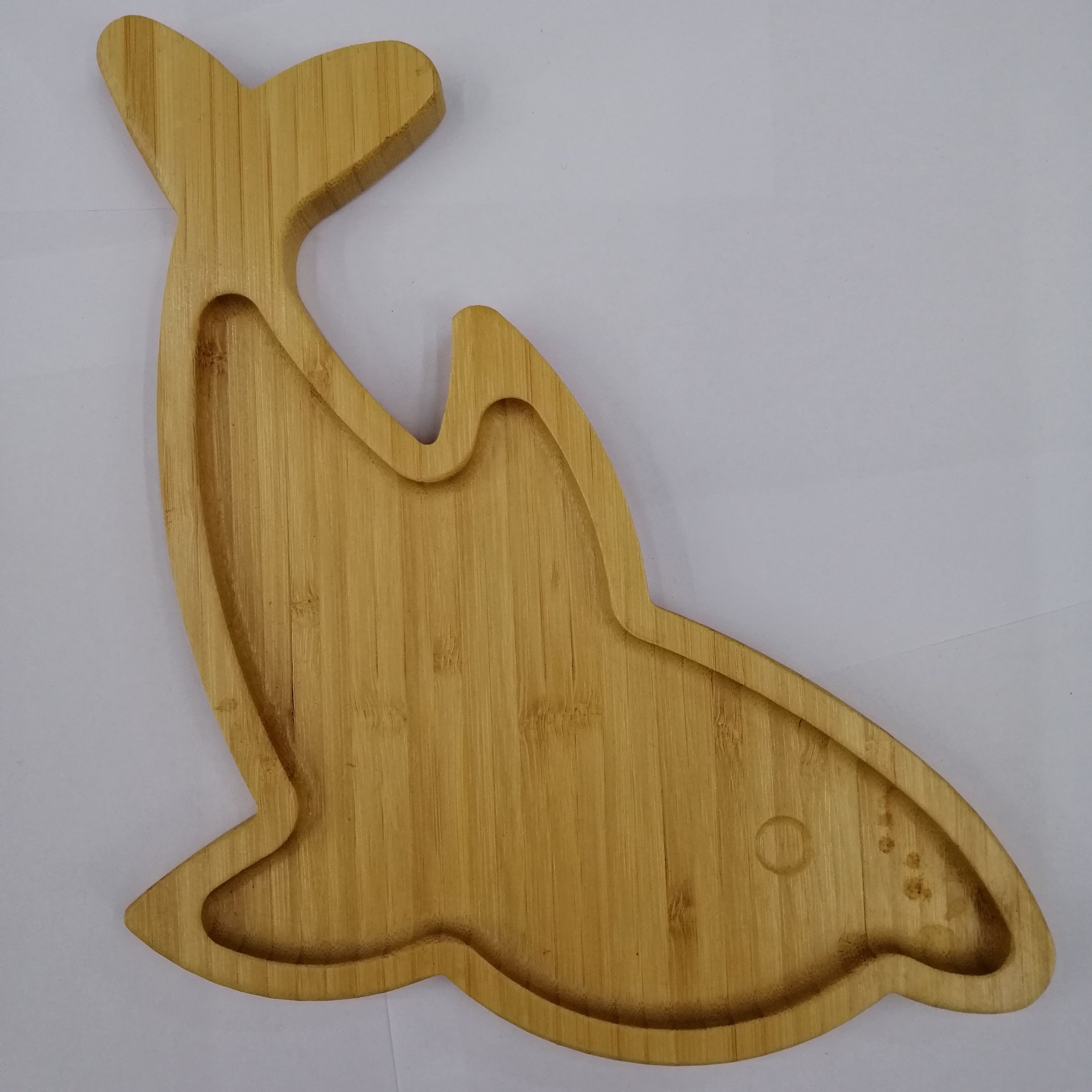 Large bamboo fish tray nut tray tray saucer fruit tray dry fruit tray Nordic household tray