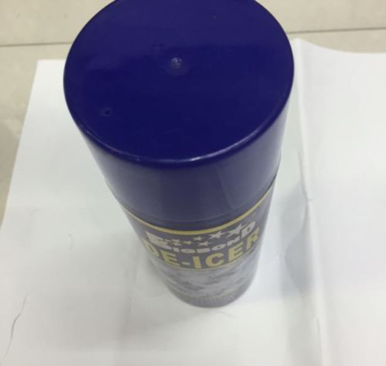 Blue deicing agent deicing defrost thumbnail