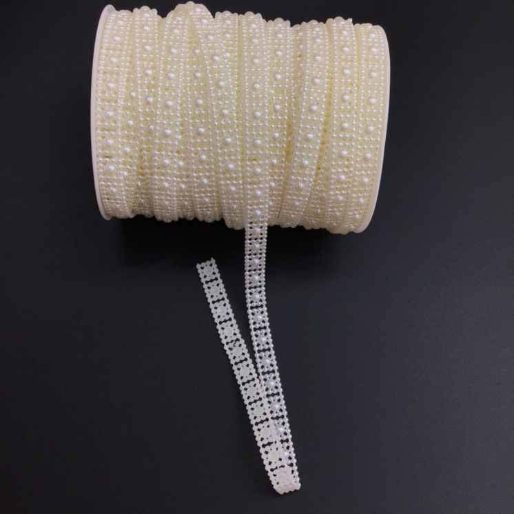 10mmABS Fangmi Flag connecting beads, DIY headwear, wedding dress, skirt, clothing accessories, handicrafts and accessories wholesale Specification image