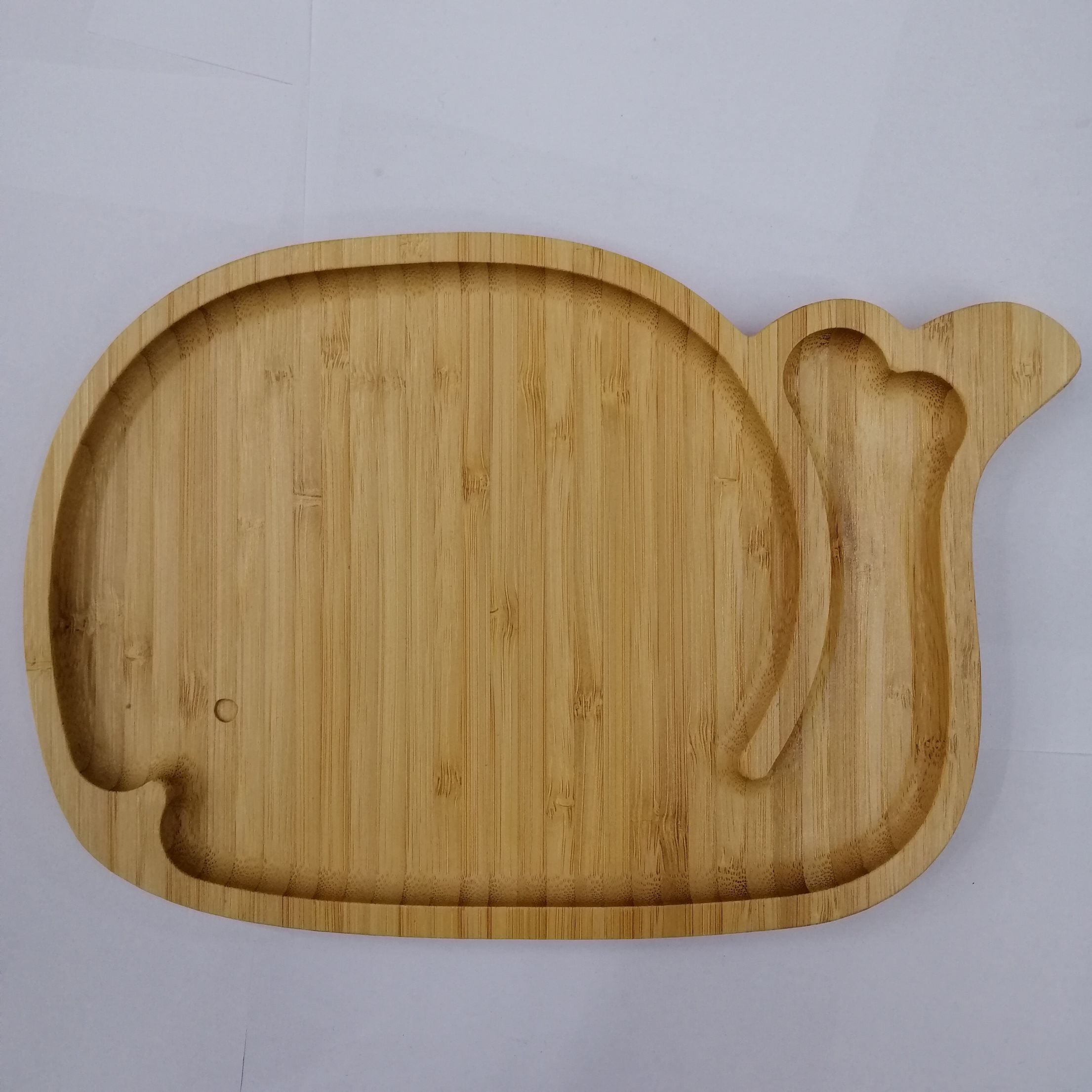 Large bamboo tray nut tray tray saucer fruit tray dry fruit tray Nordic household tray