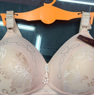 Mesh Patchwork Breathable Large Bra