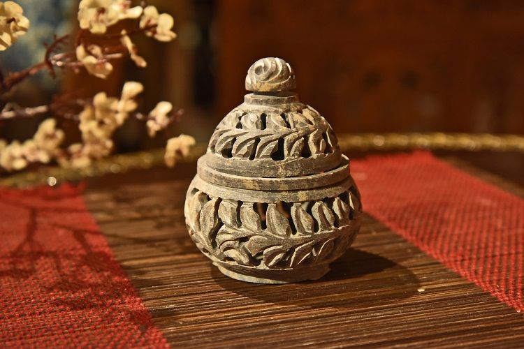Indian soapstone conical incense burner Application Scenario