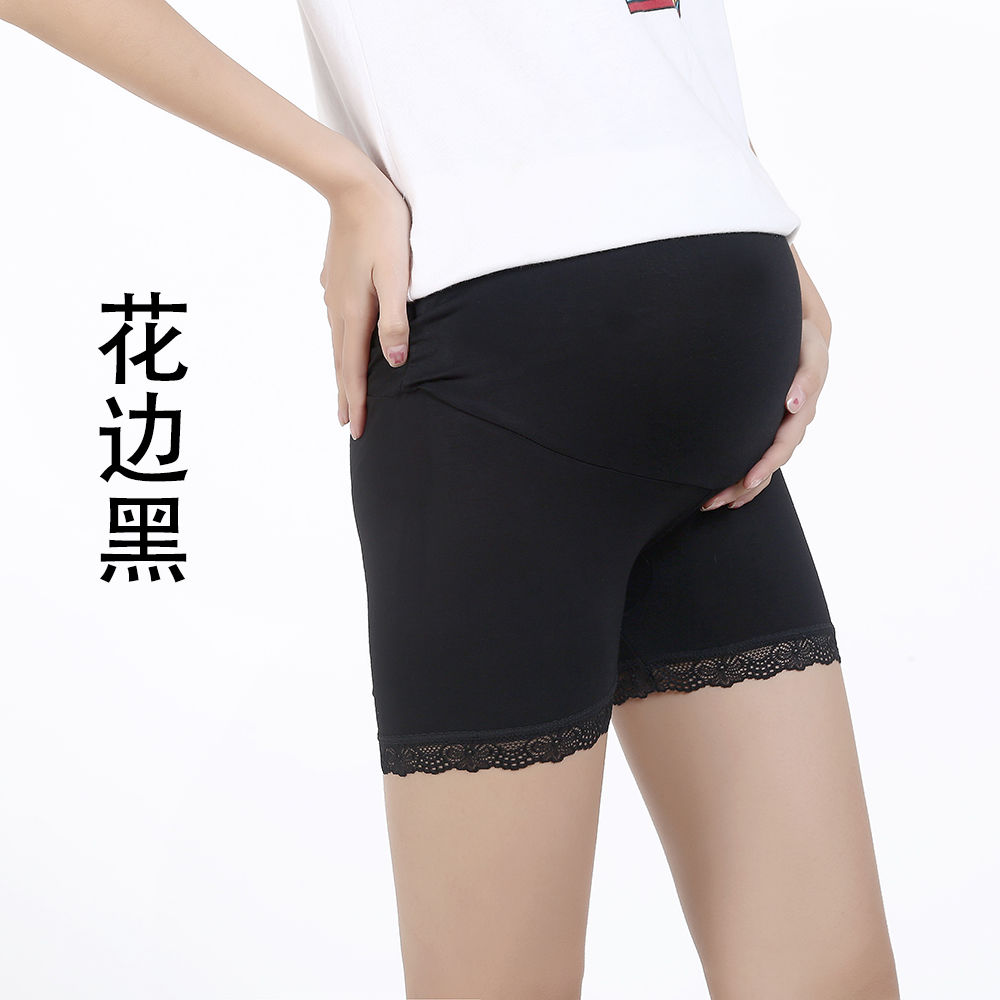 【 Anti-glare Safety Pants for Pregnant Women 】 Summer thin modal leggings, adjustable plus-size shorts for spring detail image 2