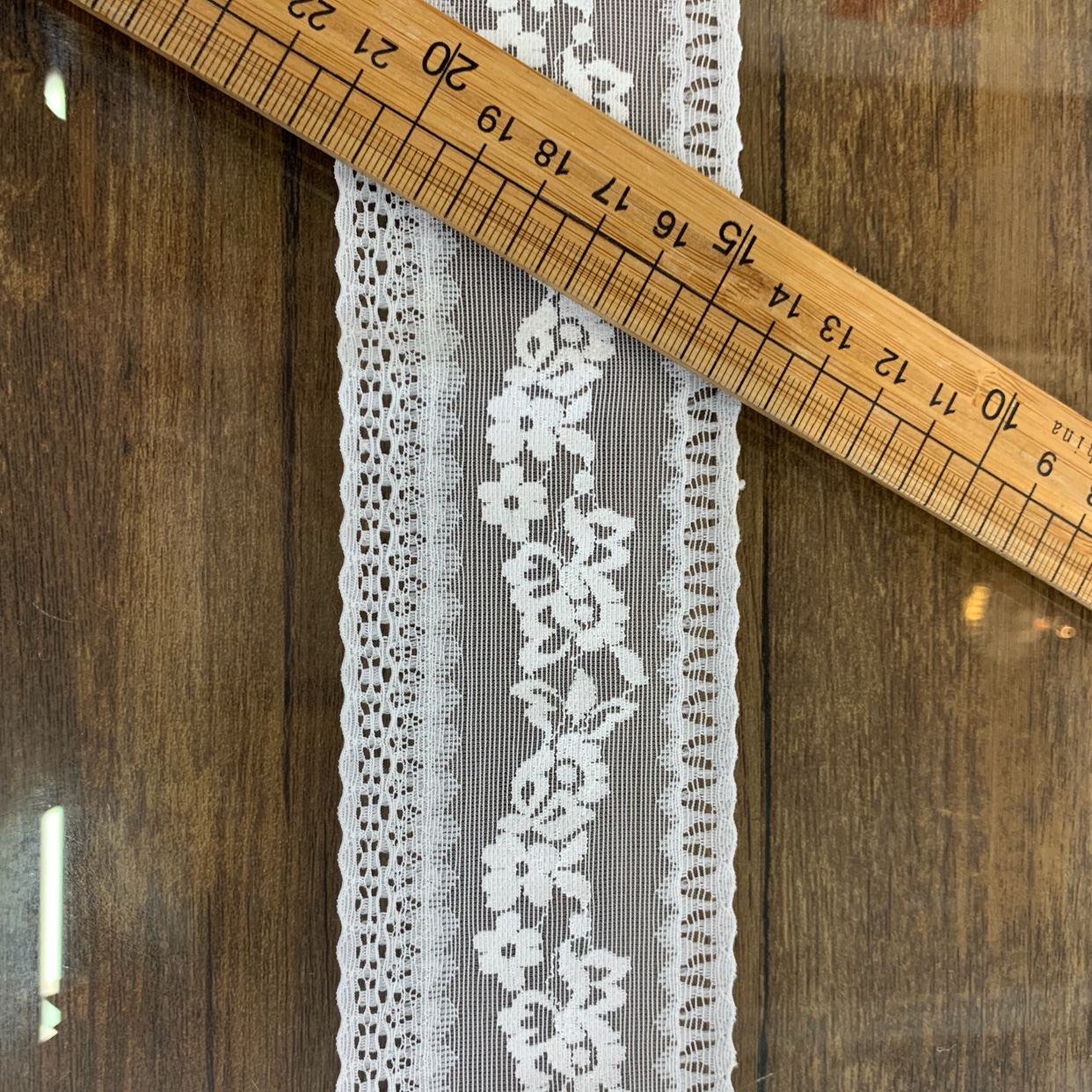 Elastic lace trim details Picture