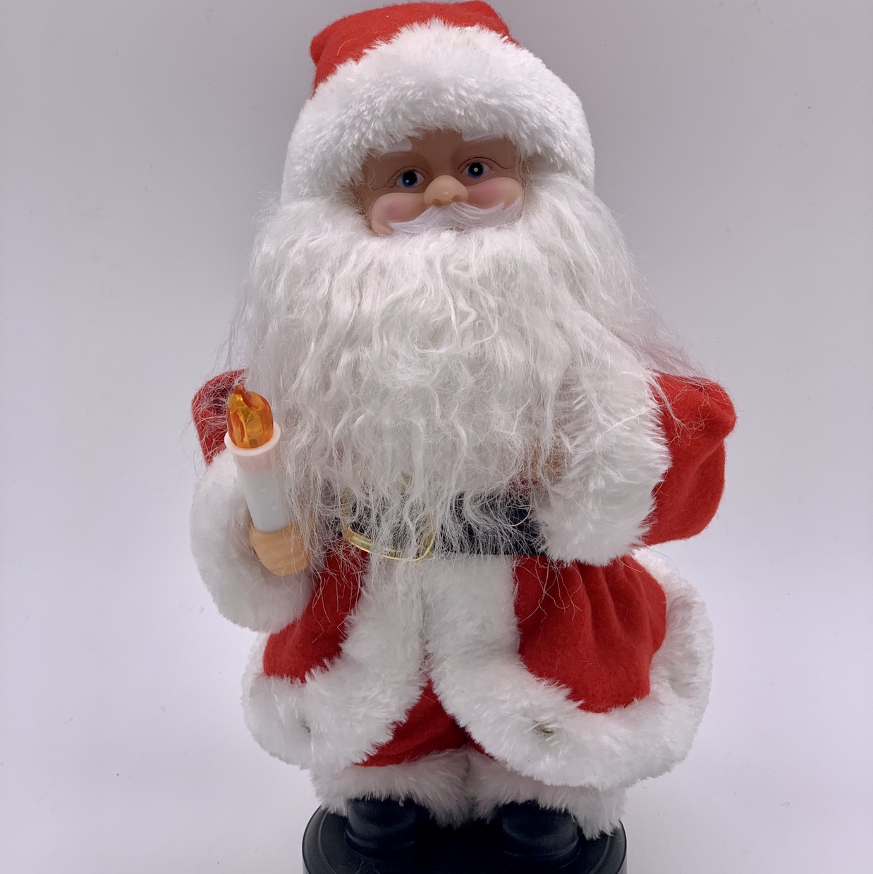 30-centimeter electric candle Santa Claus