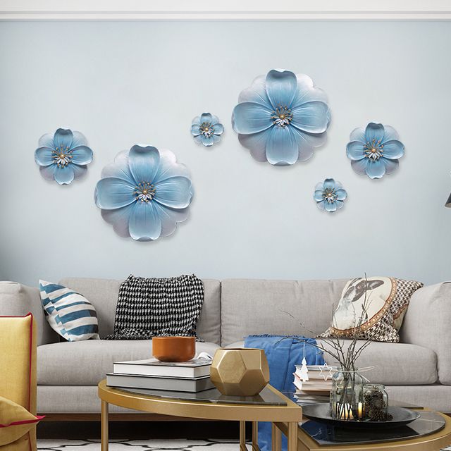 Living room embossed wall hanging elegant decorative background wall decorated with circular modern art wall pendant thumbnail