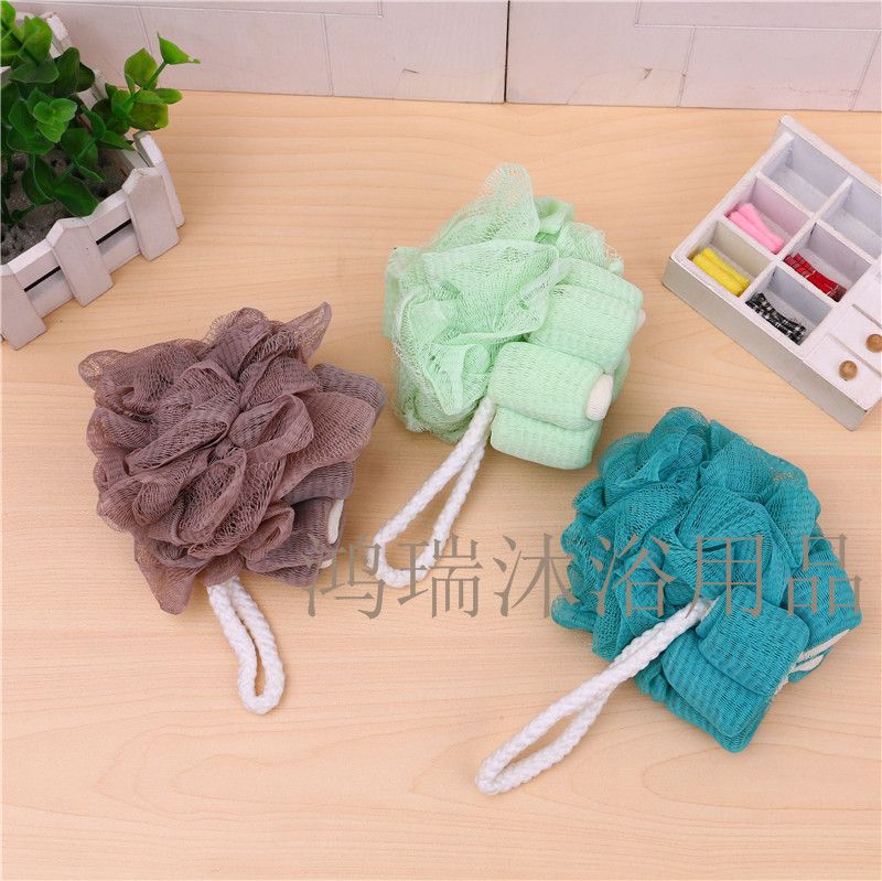 Bath bath ball bath flower large lovely scrub bath rub back bubble bath products bath flower bath cotton bath ball thumbnail