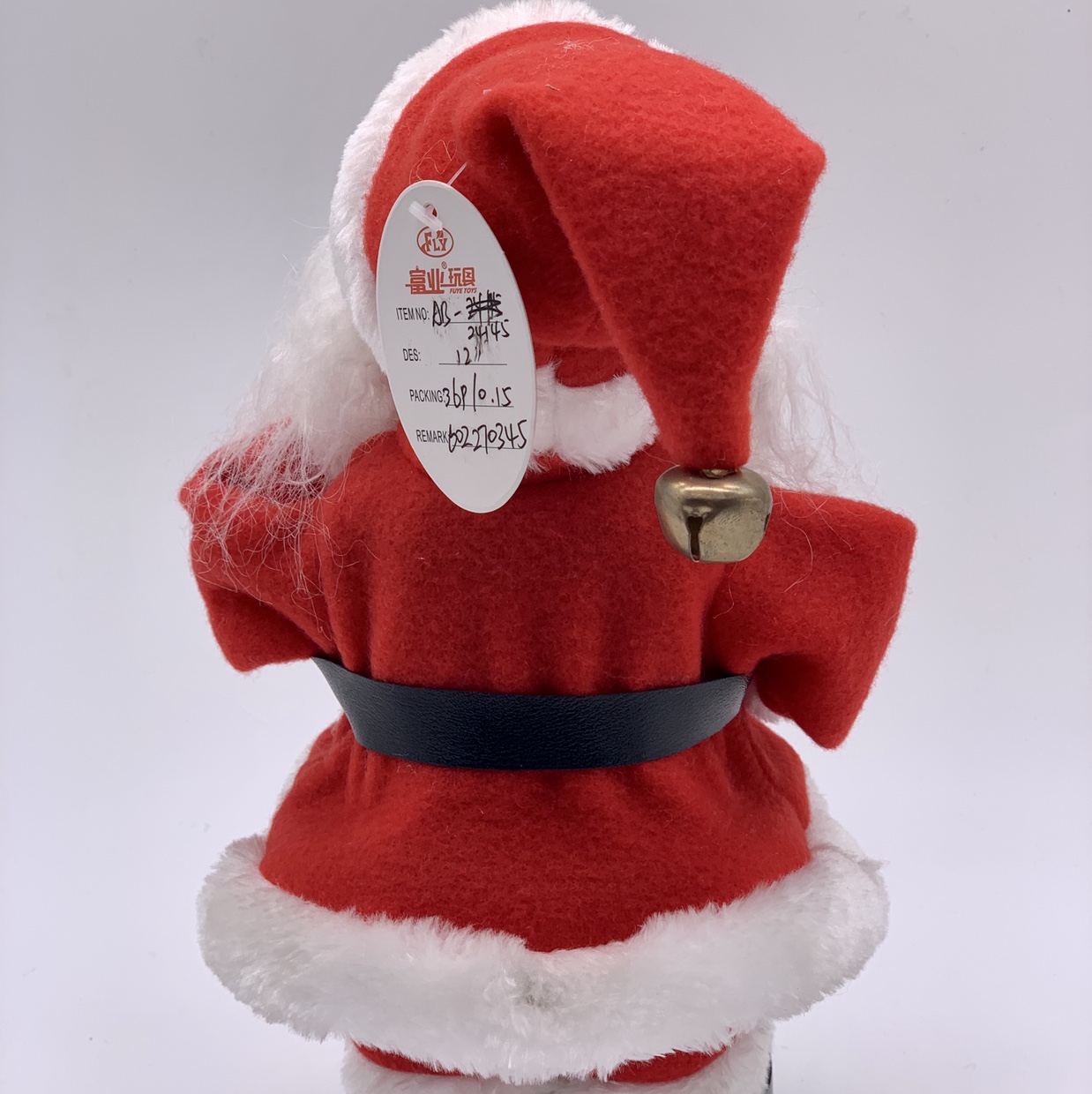 30-centimeter electric candle Santa Claus details Picture