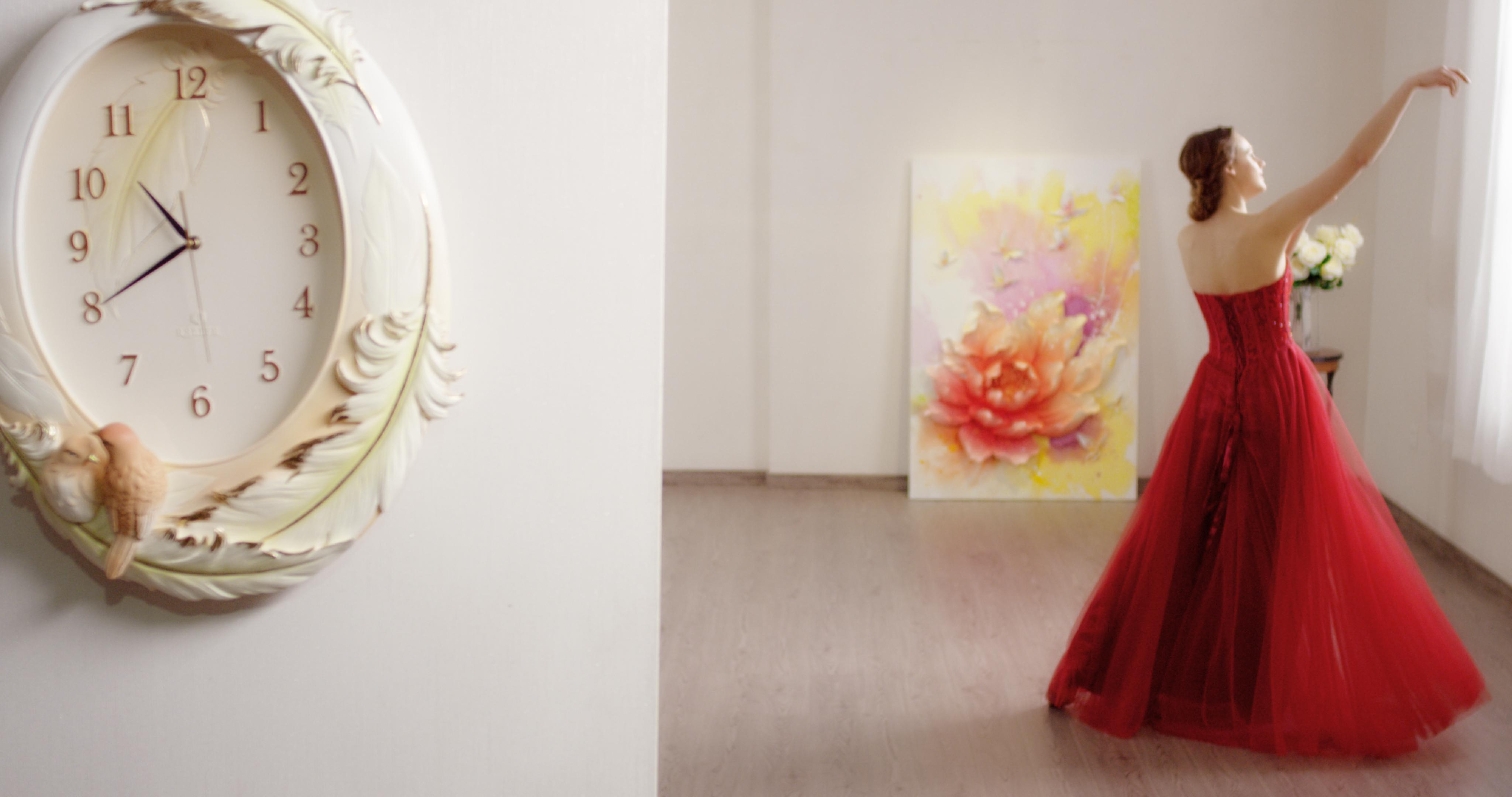 欧式挂钟客厅钟表福雕家饰现代简约创意家用浮雕装饰北欧轻奢时钟详情7