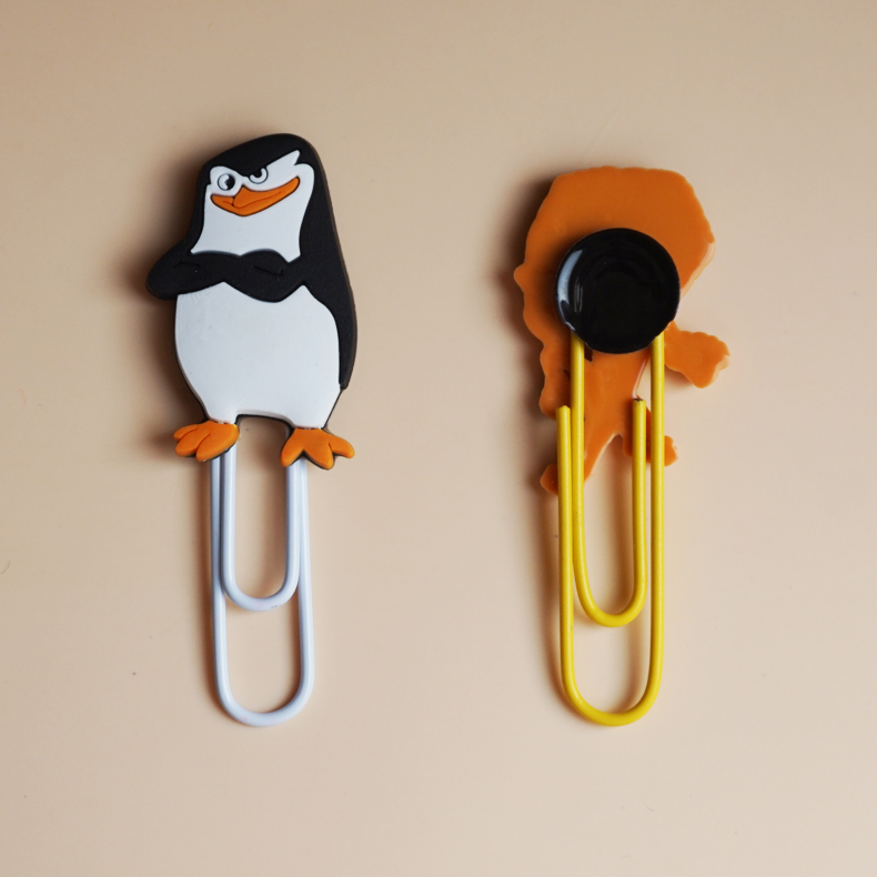 Animal cartoon paperclip bookmark Item Picture