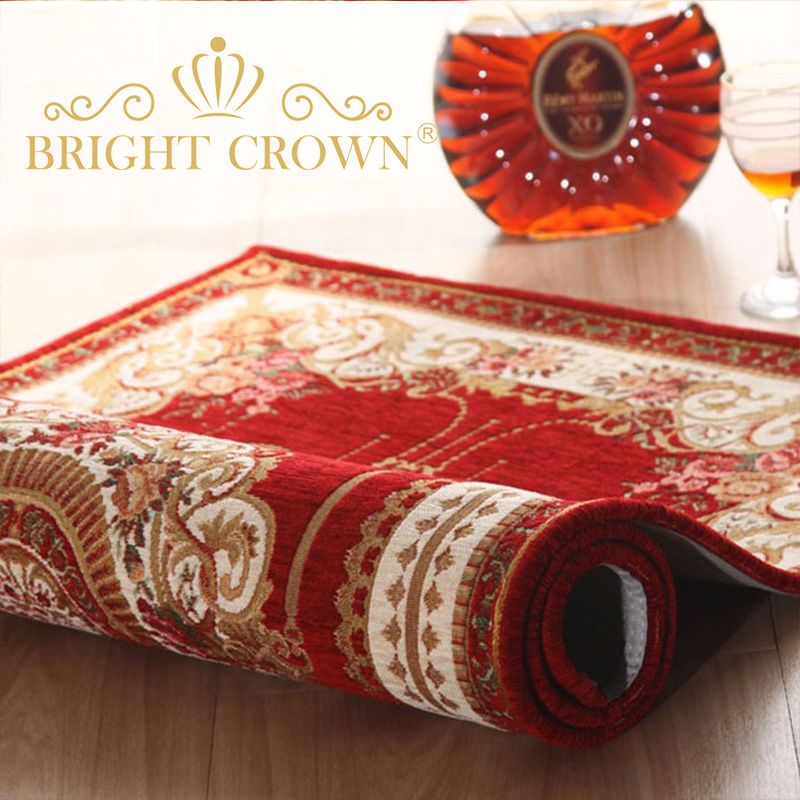 多尼尔棉丝地毯欧式中式美式田园日韩地毯茶几垫客厅地毯可水洗详情图7