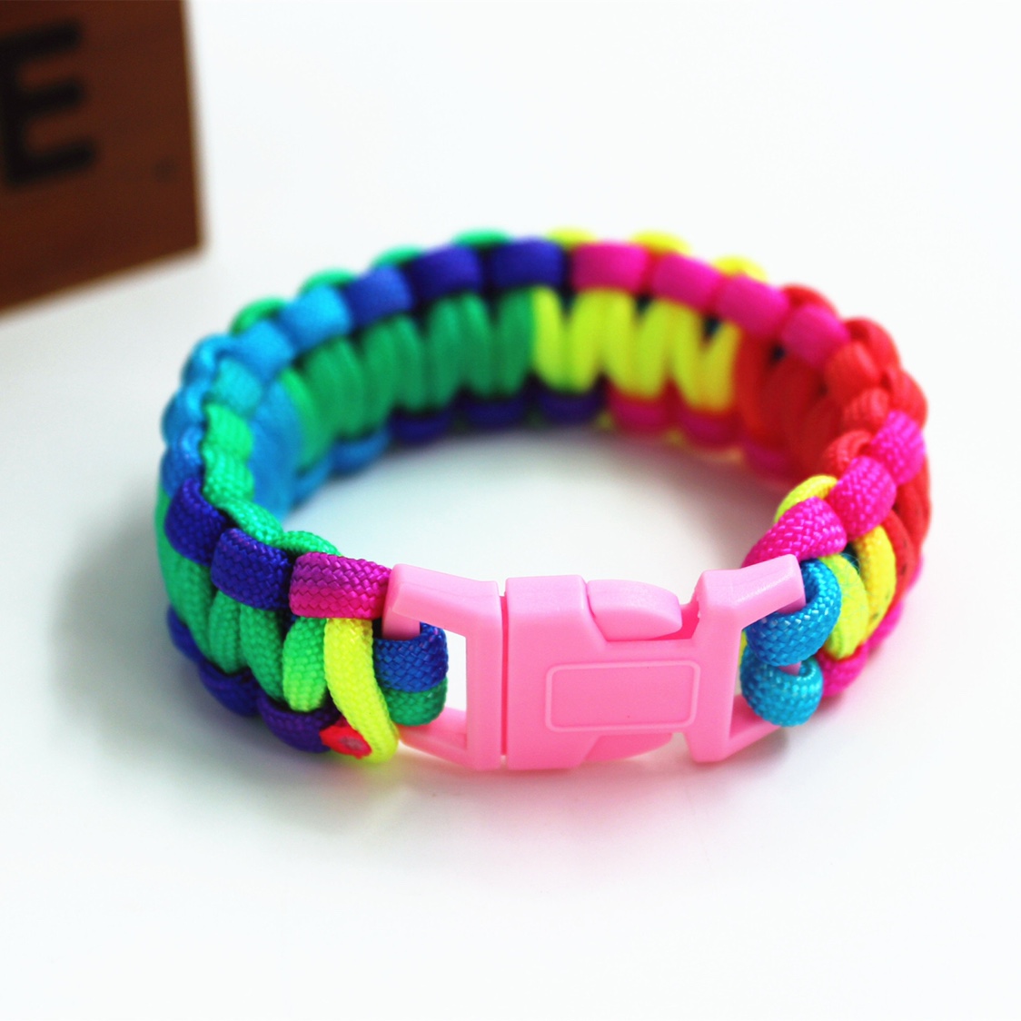 Seven Core Umbrella Rope Bracelet Outdoor Survival Bracelet Section Dyed Seven Color Environmental Protection Diy