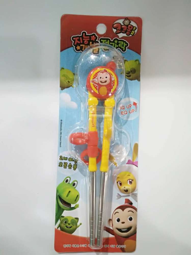 香肠猴学习筷子 不锈钢详情图1