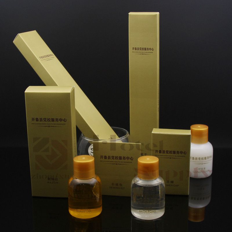 Star hotel Hotel Guest room disposable items toiletries box can be customized style product logo
