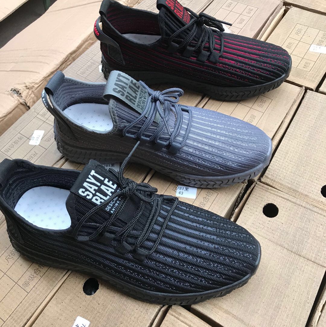 Y-6, flying knit men's shoes