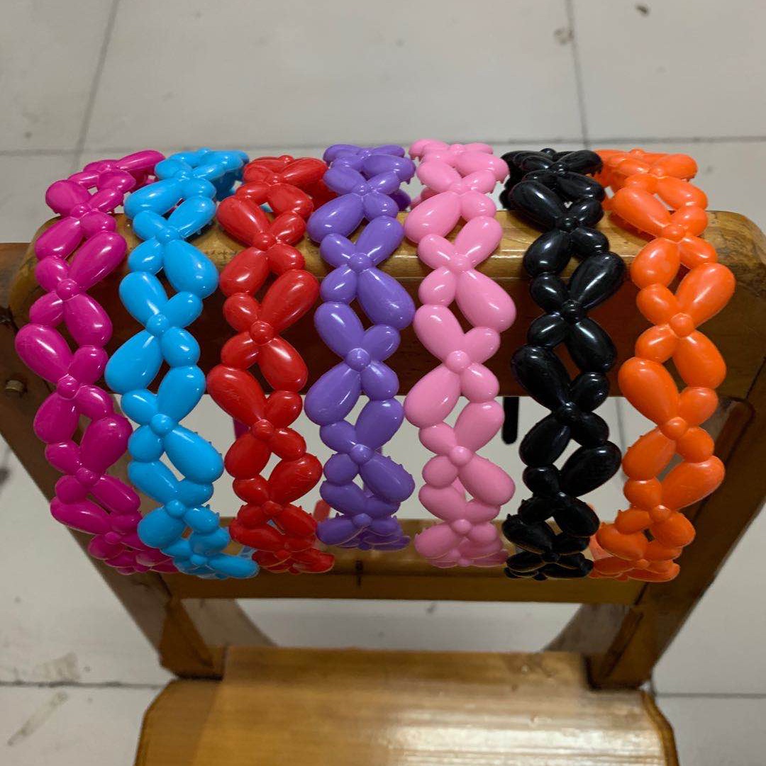 Good accessories 3569 booth children's hair band pressure hair South Korea network red hair band female simple 100 bypass headband headwear out girls pressure hair anti-slip network red head cave, children's hair accessories hair cave thumbnail