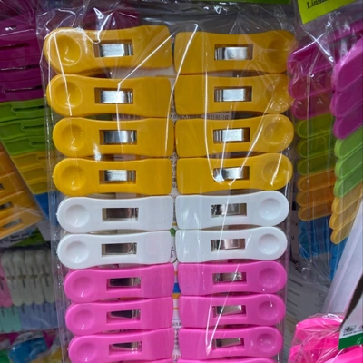 Plastic tongs drying quilt windproof clip clothespin underwear sock strap storage quilt clothes drying clip 810 thumbnail