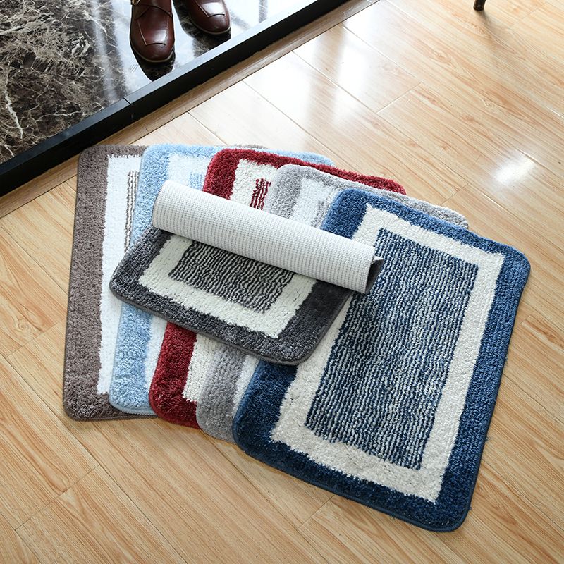 Lingou Carpets, home carpets, living room and bathroom absorbent floor MATS, anti-slip floor MATS, super fine zigzagging details Picture