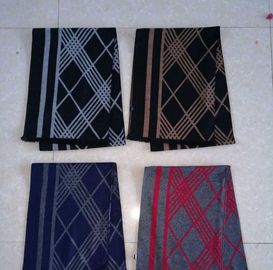 2020 Fashion Popular Men's Casual Long Scarf Warm Scarf