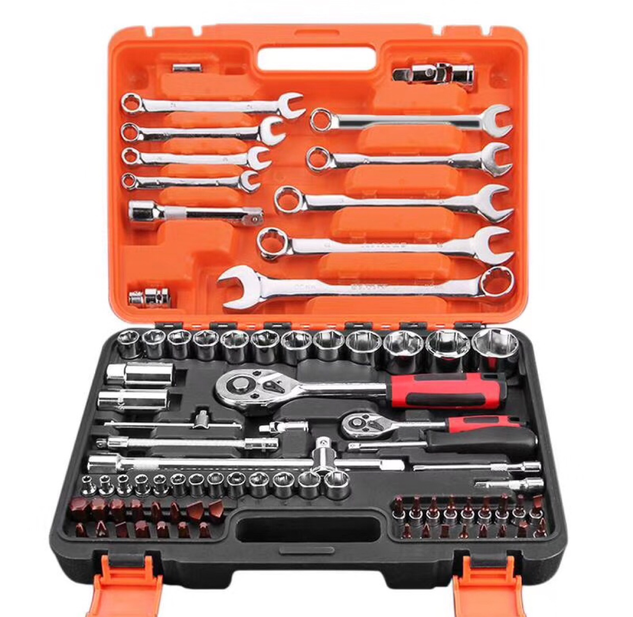 手动扳手套装实物图