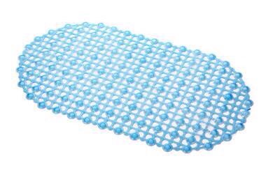 Hotel bathroom non-slip pad dot transparent foot pad PVC plastic shower pad easy to handle the suction cup oval floor pad thumbnail