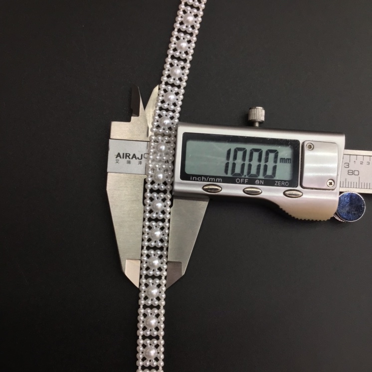 10mmABS Fangmi Flag connecting beads, DIY headwear, wedding dress, skirt, clothing accessories, handicrafts and accessories wholesale Application Scenario