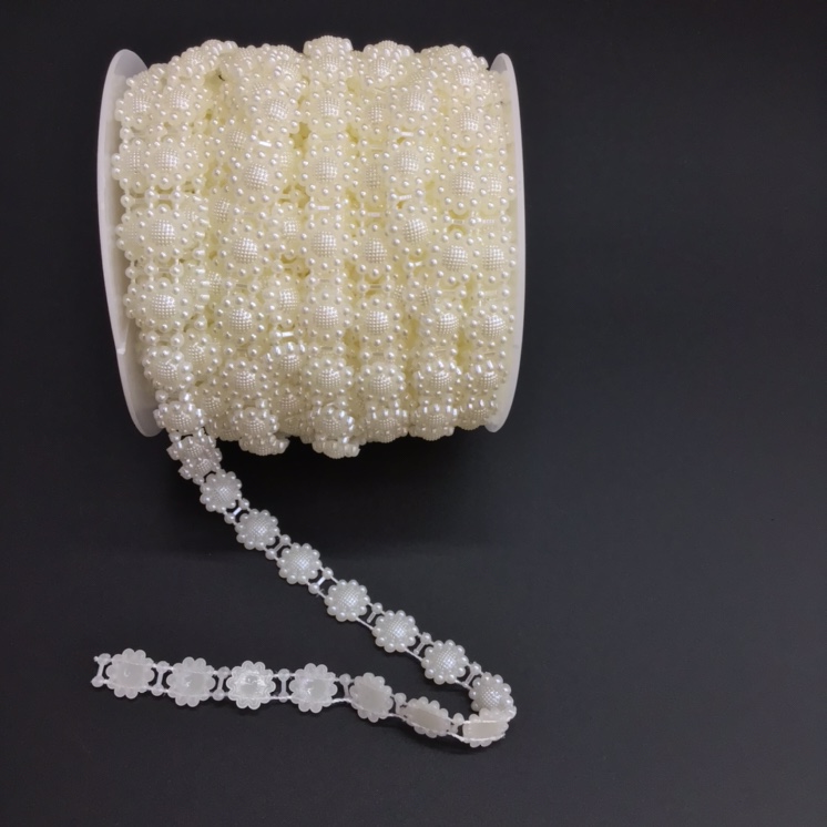 12mmABS bayberry bead handcrafted DIY headwear, wedding dress, skirt, clothing accessories, handicrafts and accessories wholesale Specification image