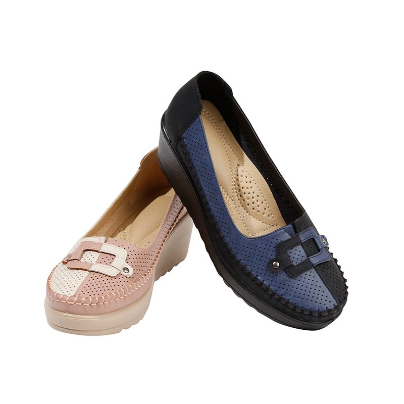 Custom ladies single shoes durable flat non-slip #20073680