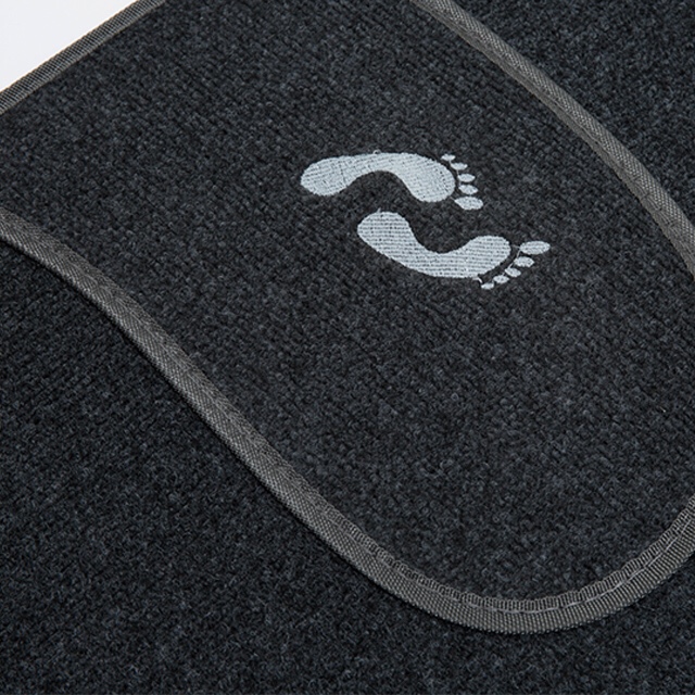 1007 Small Feet Scrape rubber sole large version universal car floor mat Specification image