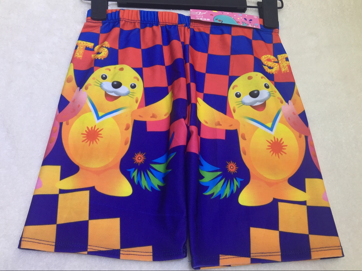 Boy's big boy version of Dia cartoon orientated swimsuit 1701 thumbnail