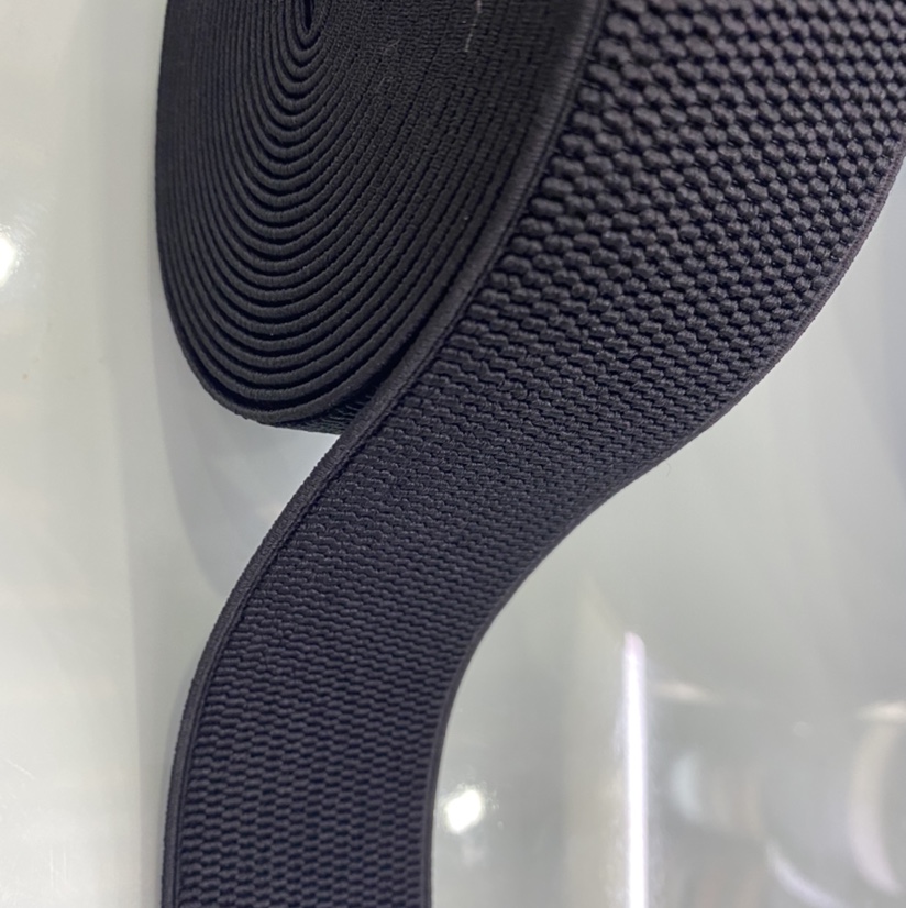 5 cm black corn grain elastic band thumbnail