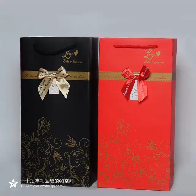 酒袋礼品袋纸袋包装袋图