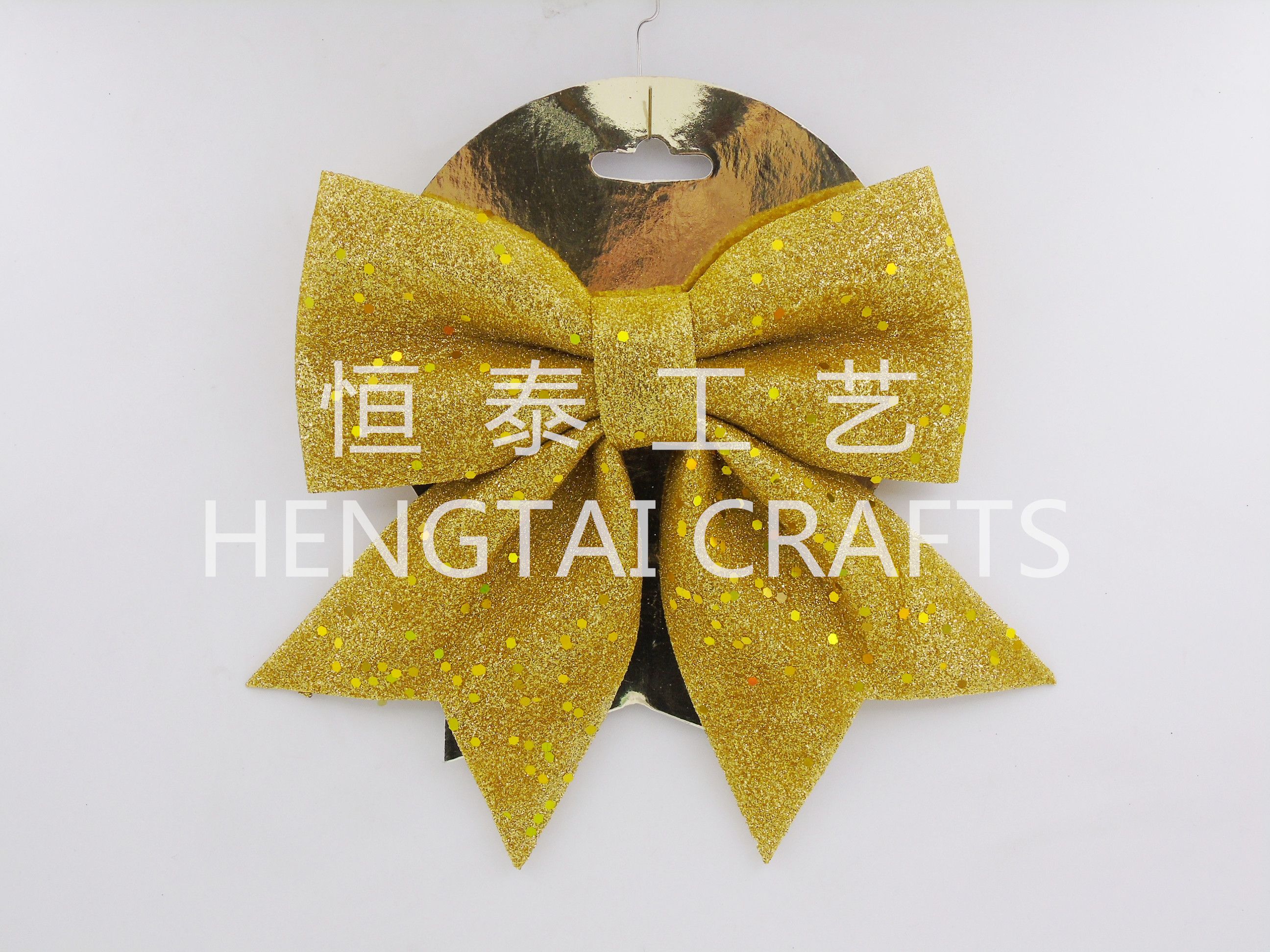 Christmas powder-coated foam bow