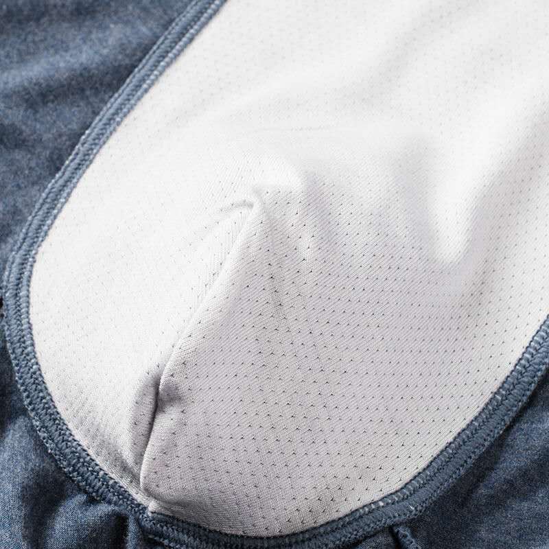 Men's underwear: Modal cotton mid-waist, comfortable and sporty, straight-cut shorts. Men's colorful chiffon, four-corner underpants detail image 5