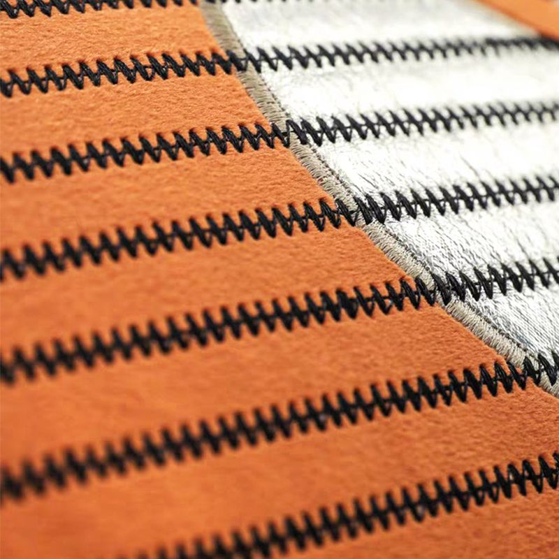 亚马逊爆款家居办公室沙发腰枕靠枕靠垫定制毛绒刺绣抱枕套白底实物图