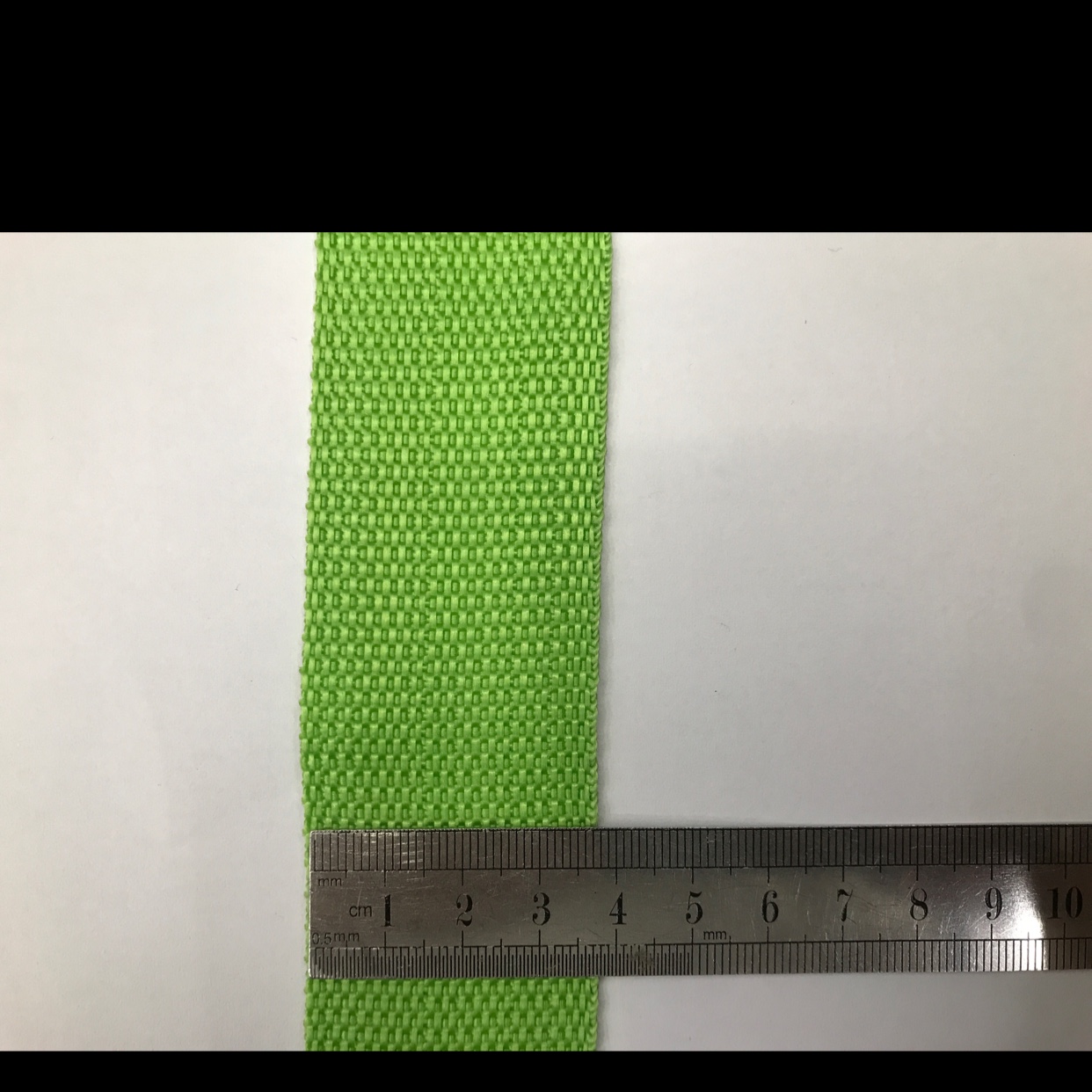 3.8cm polypropylene webbing