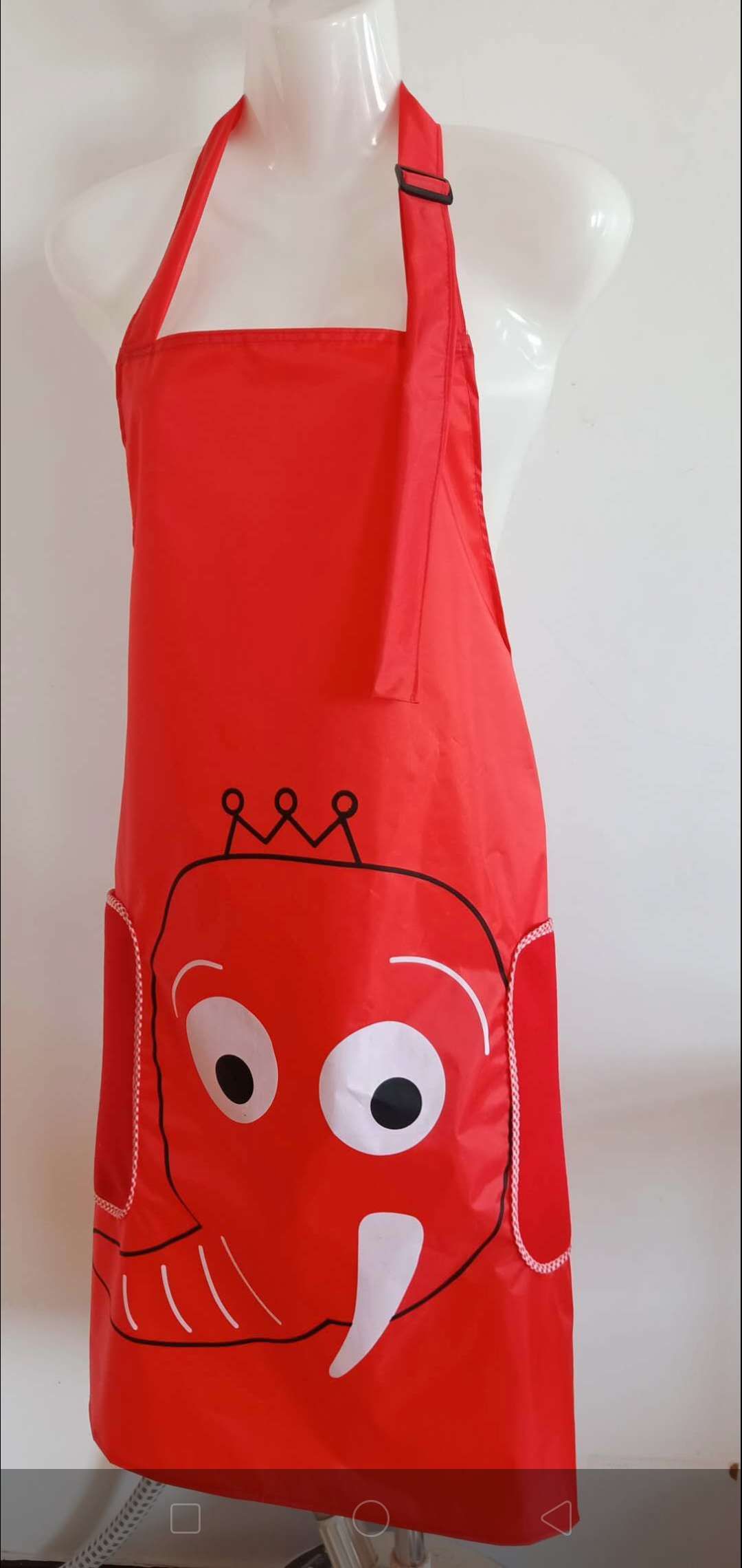 Cartoon elephant apron Specification image