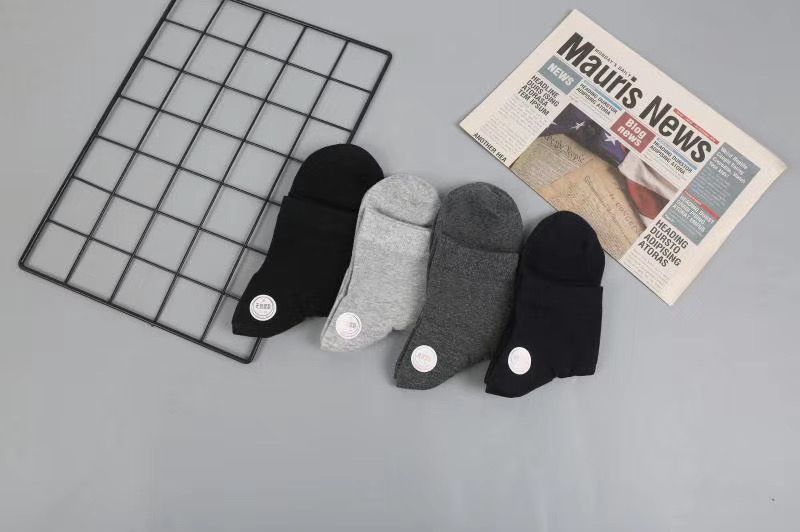 12 pairs of new autumn and winter anti-crack socks for both men and women, all-cotton mid-calf heel type socks to prevent dry feet and cracked feet for women detail image 5