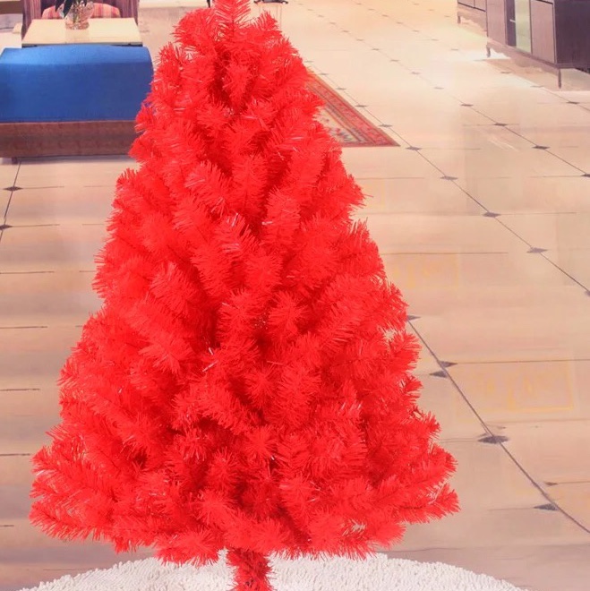 Yiyang Christmas Craft 1.5-meter red Christmas tree