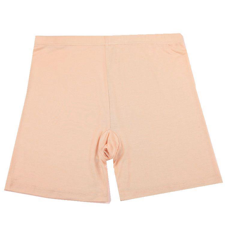 Women's large-sized safety pants, anti-glare leggings, large-sized anti-magic legs, bamboo fiber cotton flat-angled women's underwear detail image 2
